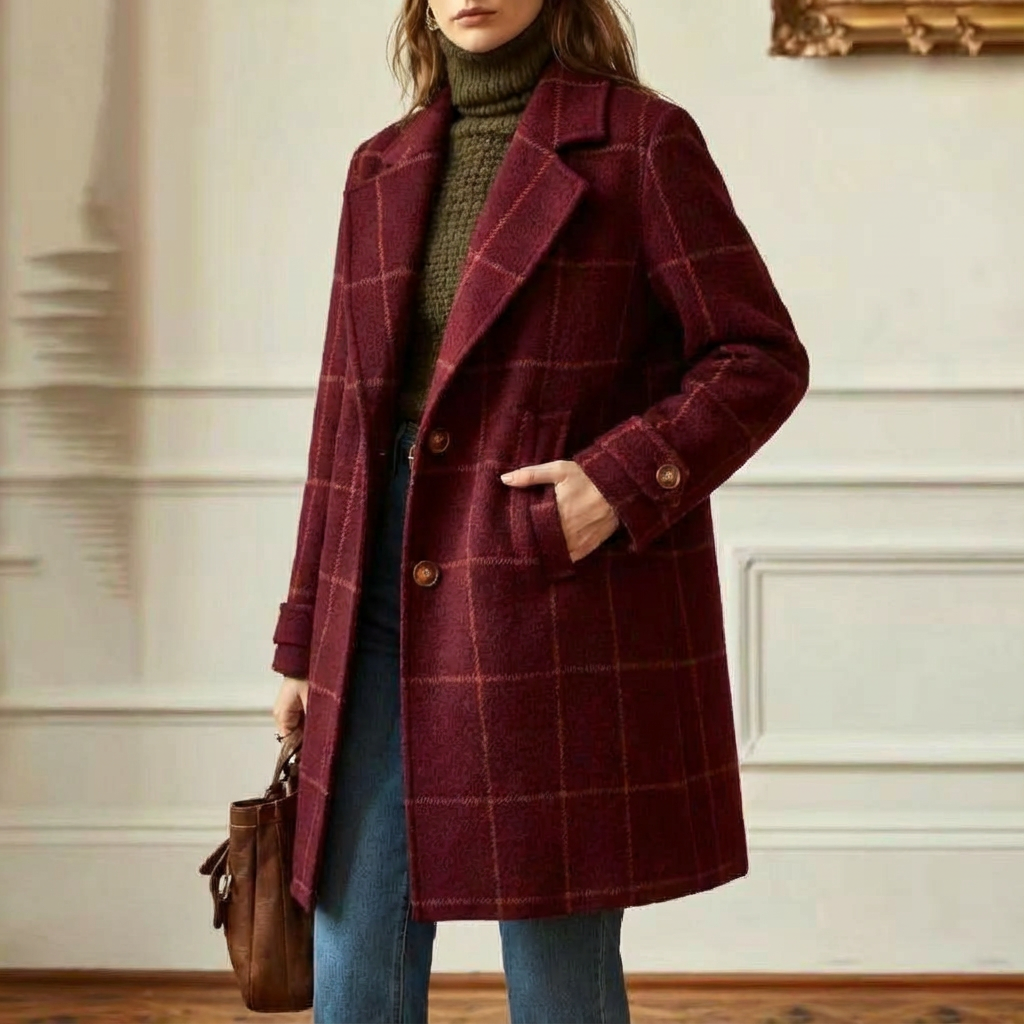 Cambridge Elegance Karo Coat