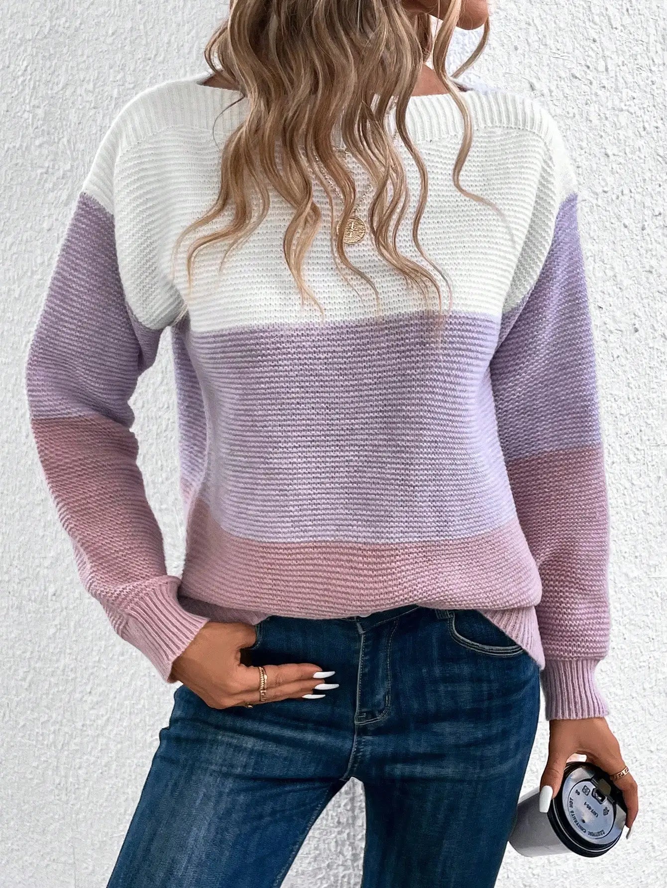Émilie | Tri-Color Sweater