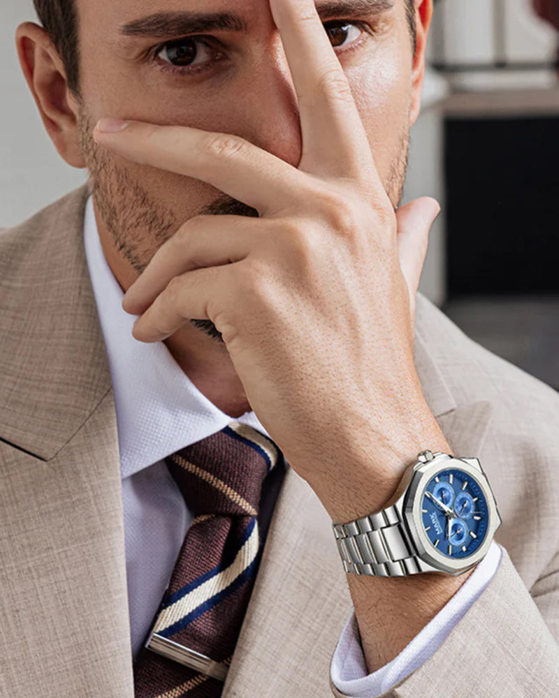 Luxuriöse Edelstahluhr – wasserdicht